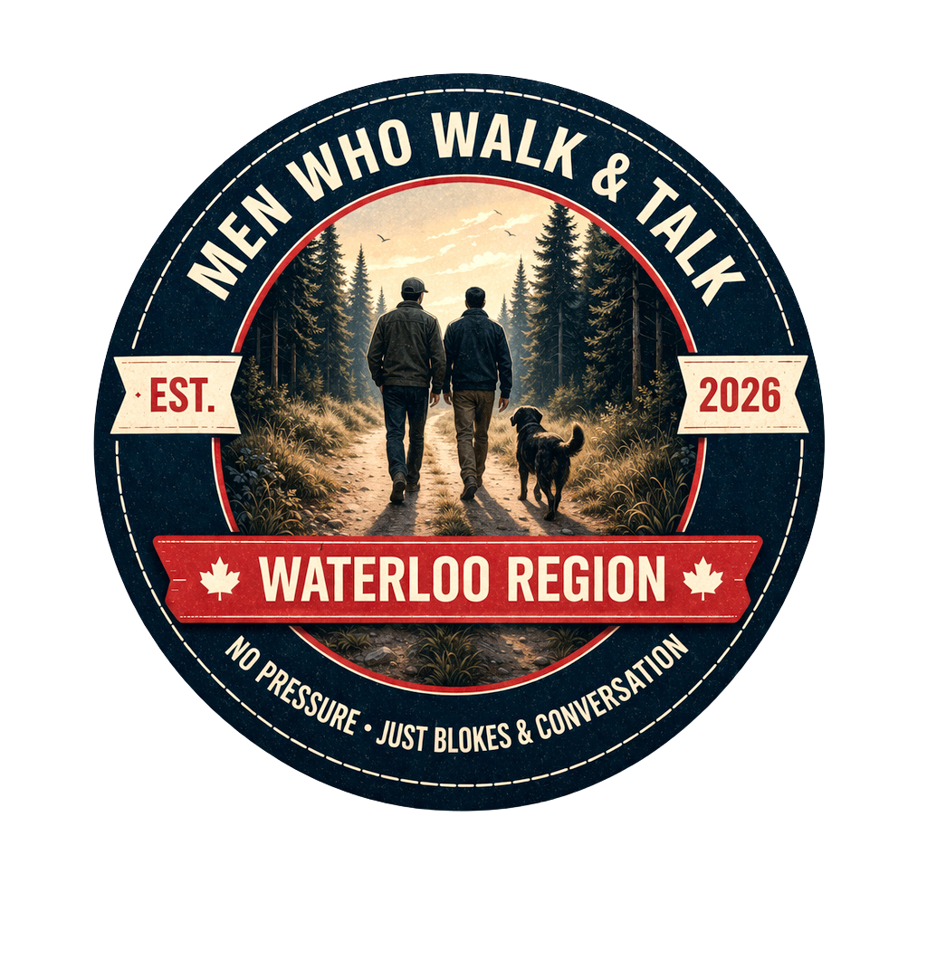 Men Who Walk and Talk – Waterloo Region logo